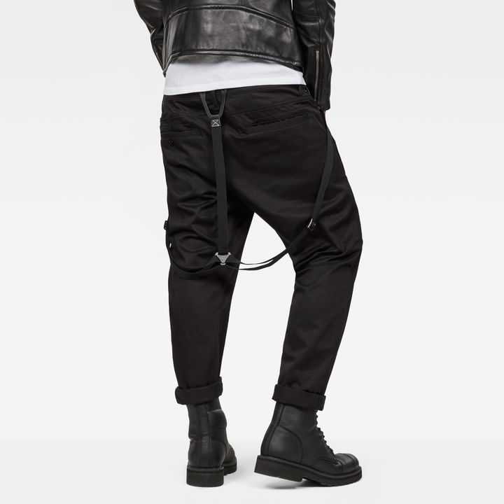 G-STAR RAW D-STAQ  チノパン　ブラック