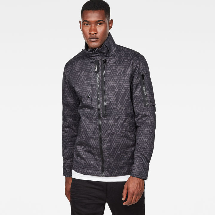 Rackam utility padded overshirt shop