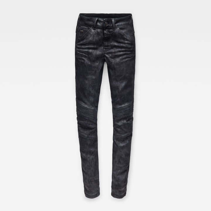 5622 D-Motion 3D Mid-Waist Skinny Jeans | ブラック | G-STAR® JP