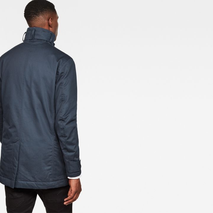 G star garber padded trench coat shop