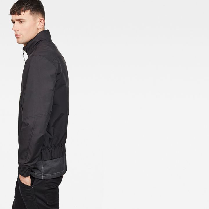 Deline Track Overshirt Black G STAR GB