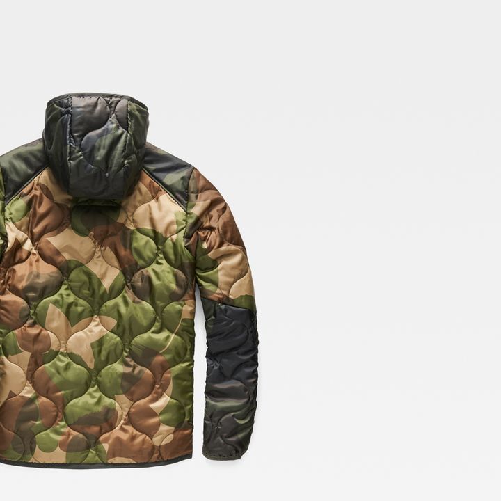 Edla padded hooded overshirt 2025