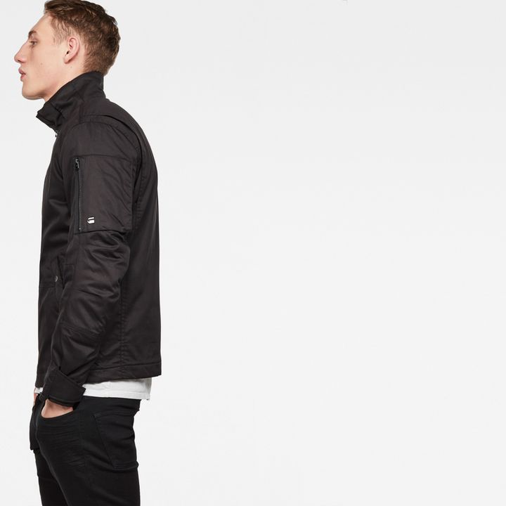 Rackam Utility Padded Overshirt Black G STAR TW