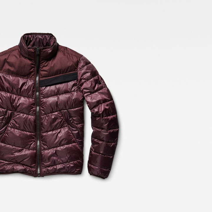 Deline Quilted Jacket Purple G STAR KR