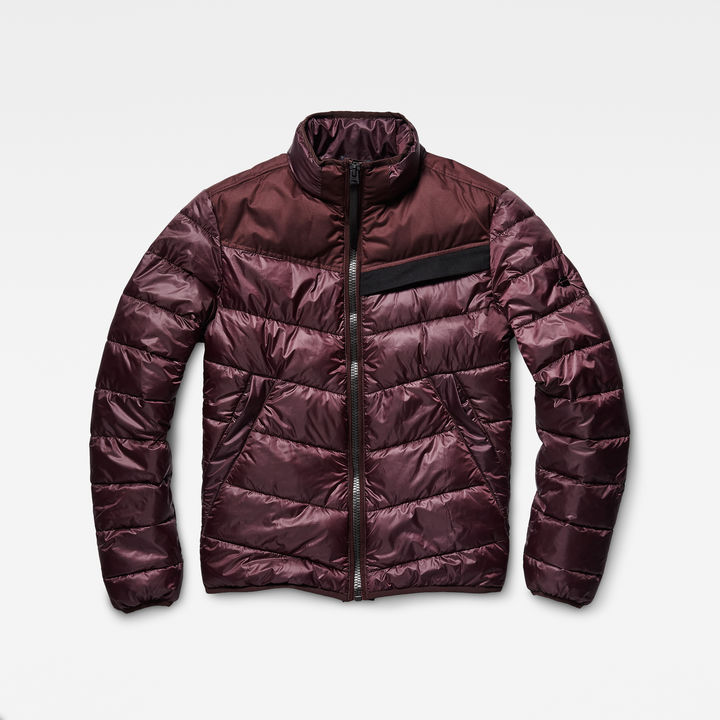 Deline Quilted Jacket Purple G STAR KR