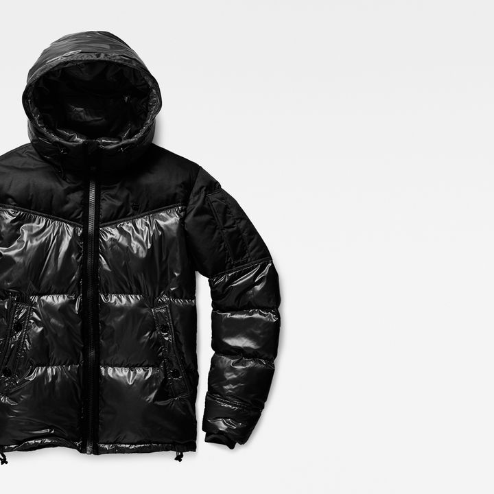Whistler Hooded Quilted Jacket Black G STAR JP