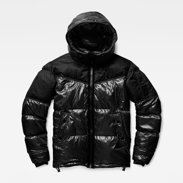 G star whistler hooded quilted clearance