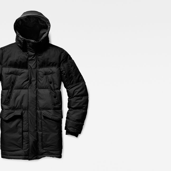 Whistler Padded Hooded Parka | ブラック | G-STAR® JP