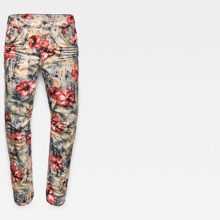 5622 3D Mid Boyfriend Color Jeans