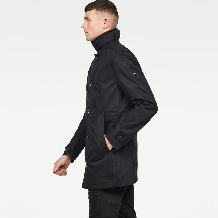 Garber Trench Black G STAR CA
