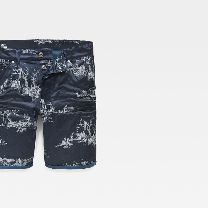 5621 Tapered Men s Shorts Dark blue G STAR US