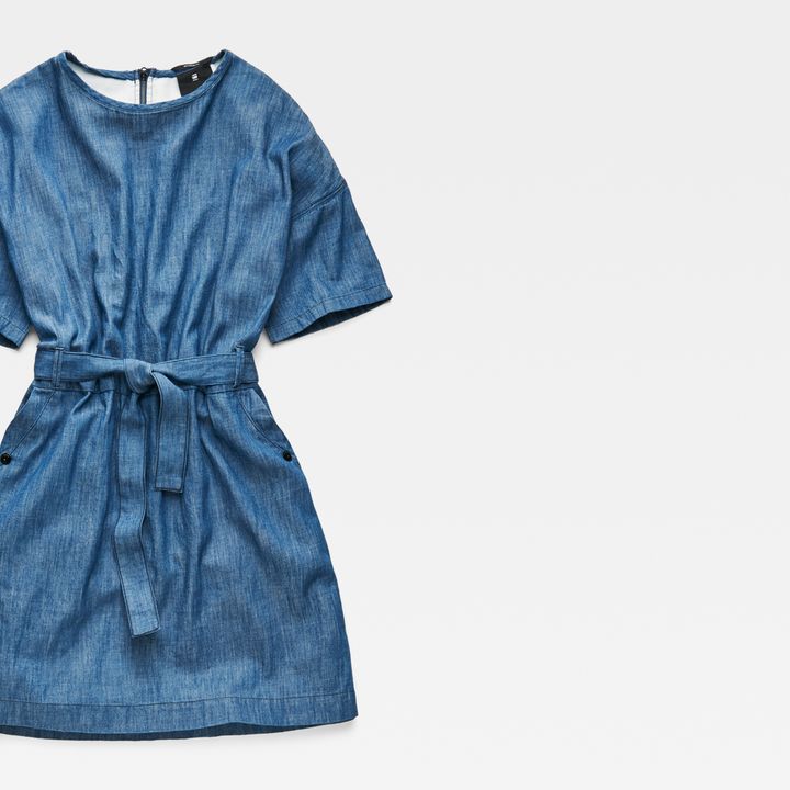 Deline Shirt Dress Dark blue G STAR TW