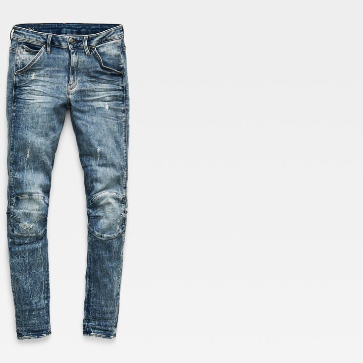 5622 Mid Waist Skinny Jeans Light blue G STAR CZ