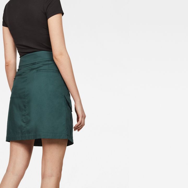G star army skirt top
