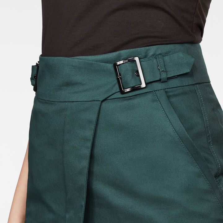 Bristum Army Wrap Skirt