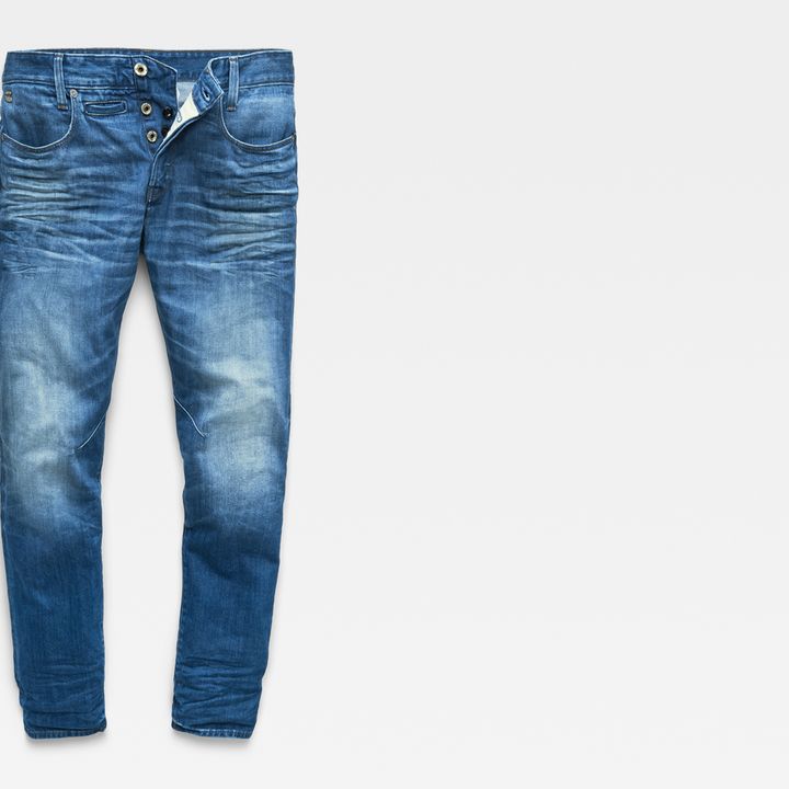 D-Staq 5-Pocket Straight Tapered Jeans | Medium blue | G-STAR® ES
