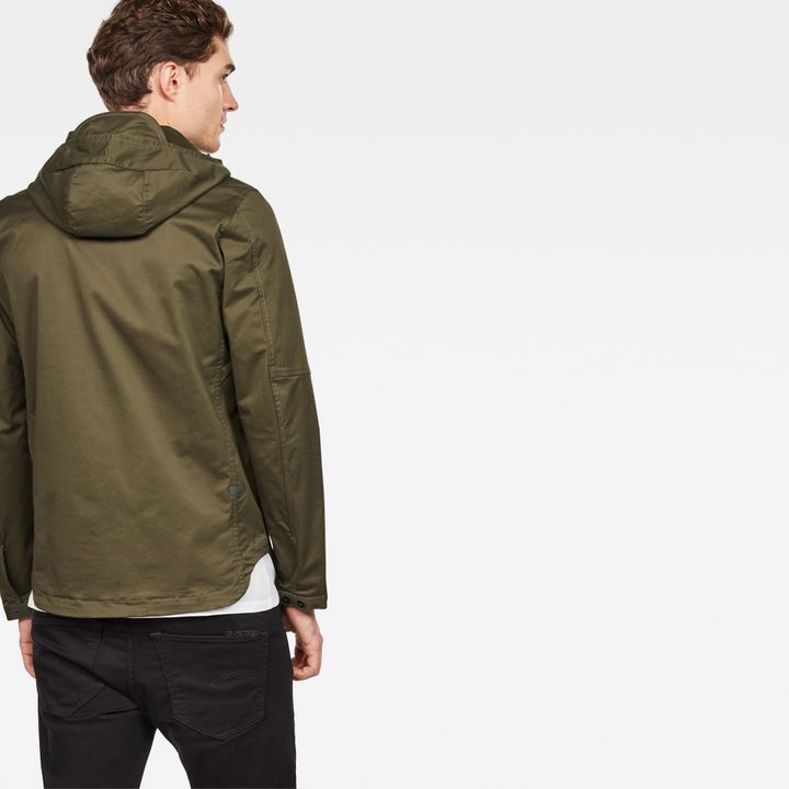 G star batt hooded overshirt clearance