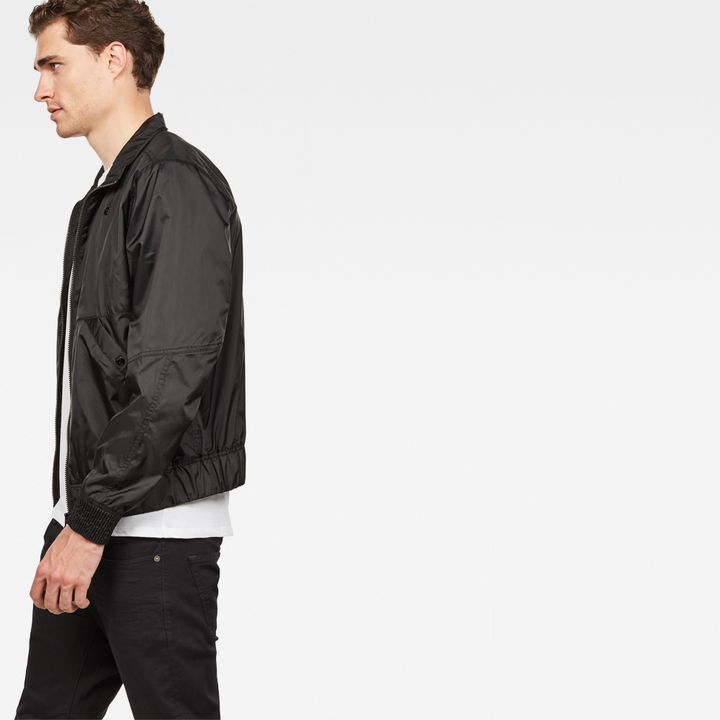 Deline Track Overshirt Black G STAR AE