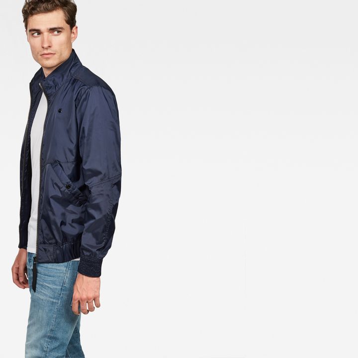 Deline Track Overshirt Dark blue G STAR IL