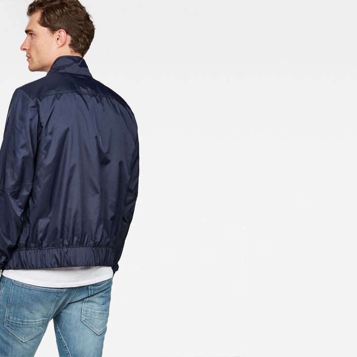 Deline Track Overshirt Dark blue G STAR TW
