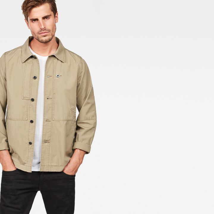 Rackam Overshirt Green G STAR US