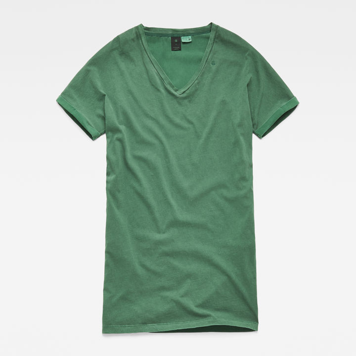 Joosa V Neck Dress Green G STAR IL