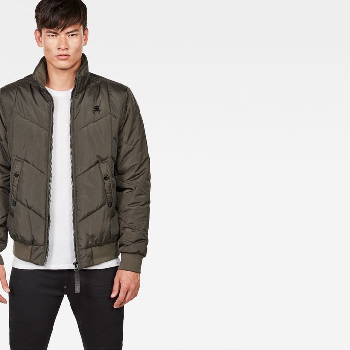 G star whistler meefic quilted bomber top