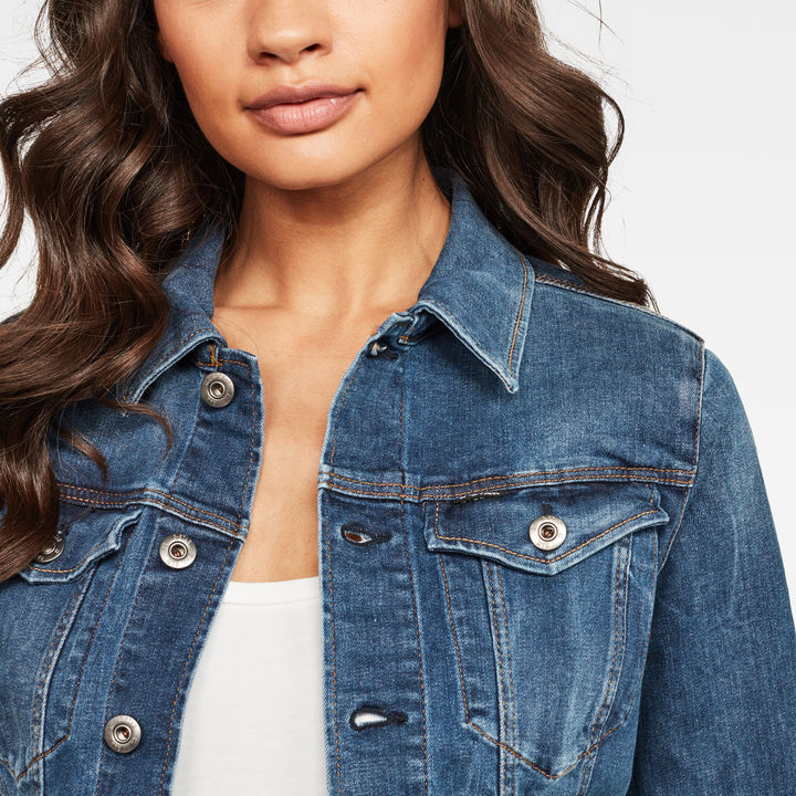 3301 Slim Jacket Medium blue G STAR AU