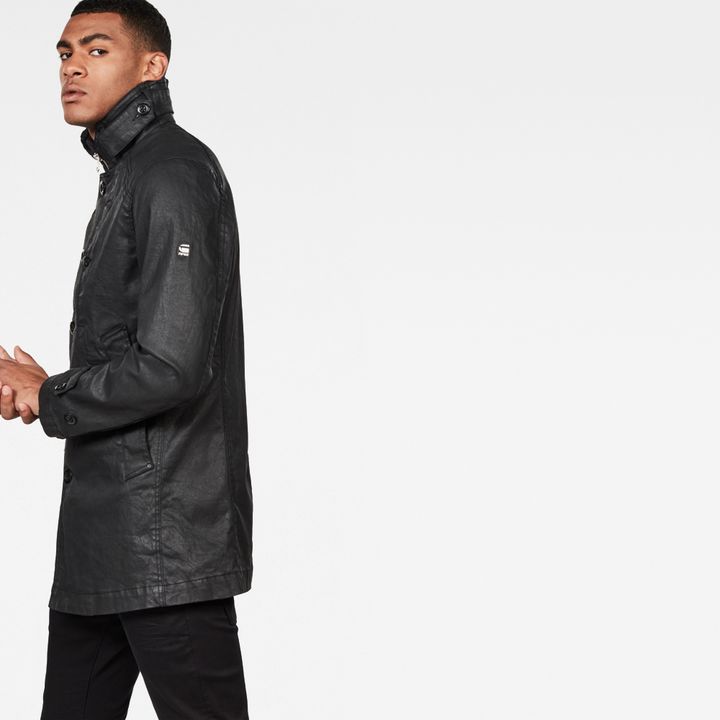 G star garber denim trench 2025