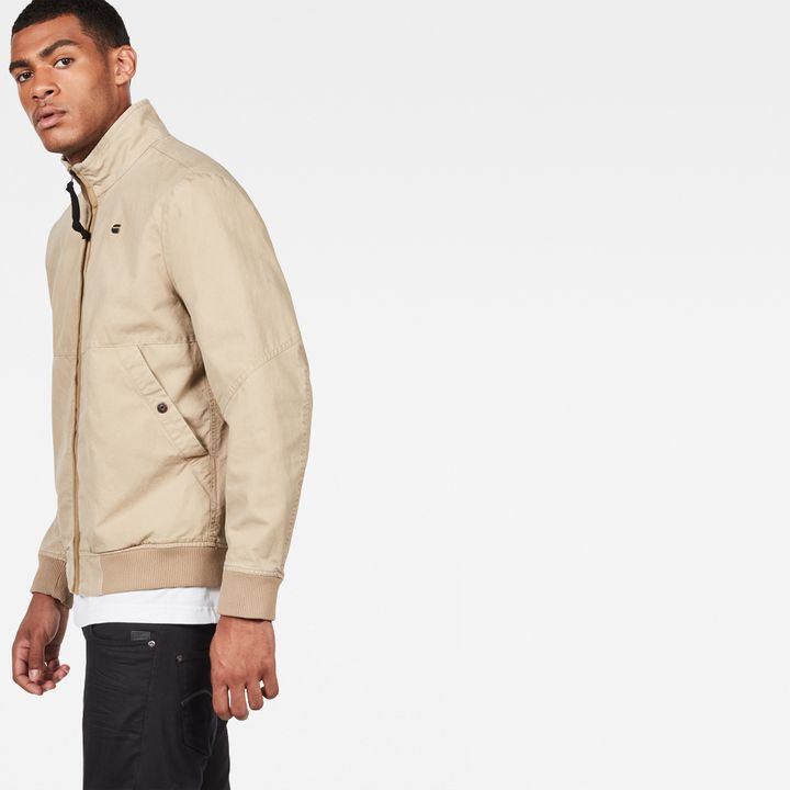 Deline Track Overshirt Brown G STAR DK