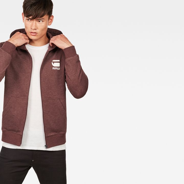 Doax hooded zip thru sweater hot sale