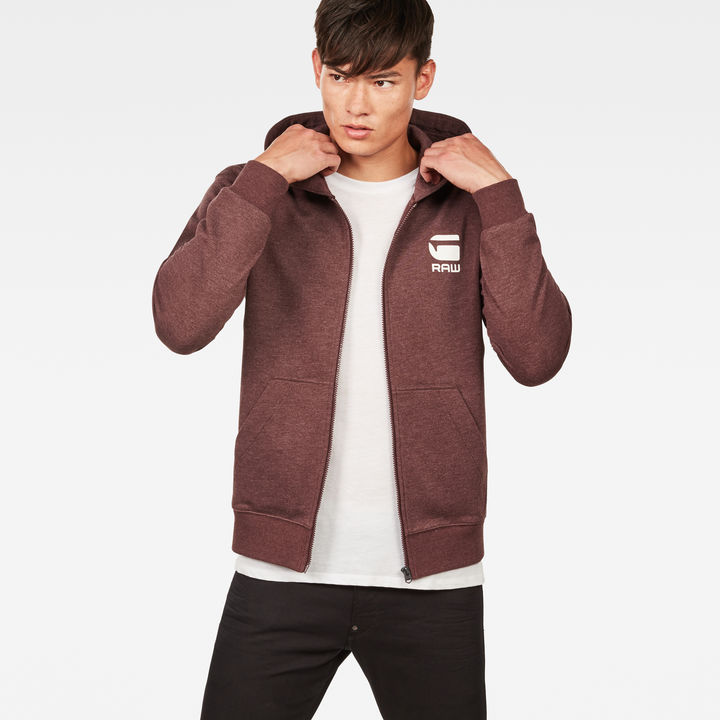 Doax hooded zip thru sweater clearance