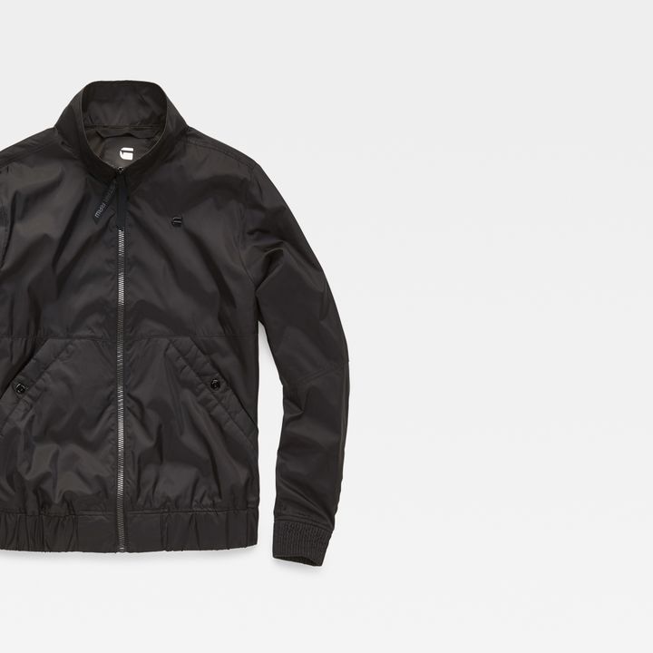 Deline Track Overshirt Black G STAR AE