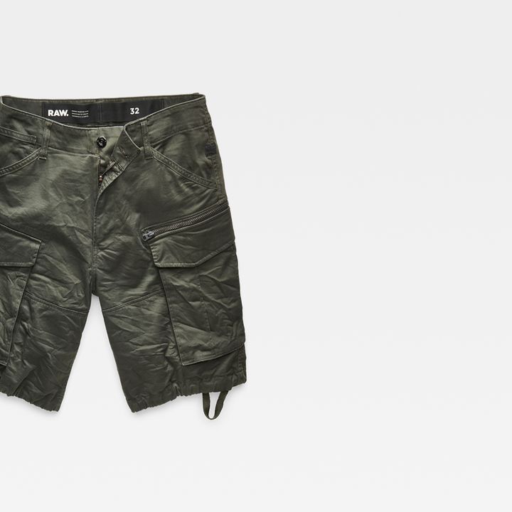 Rovic Zip Relaxed 1 2 Length Shorts