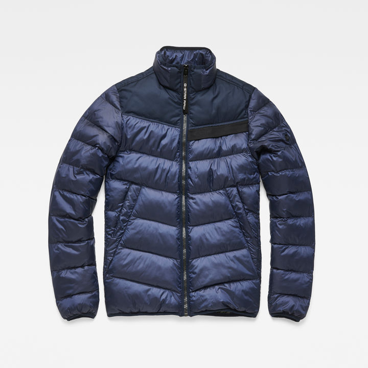 Deline Quilted Jacket Dark blue G STAR US