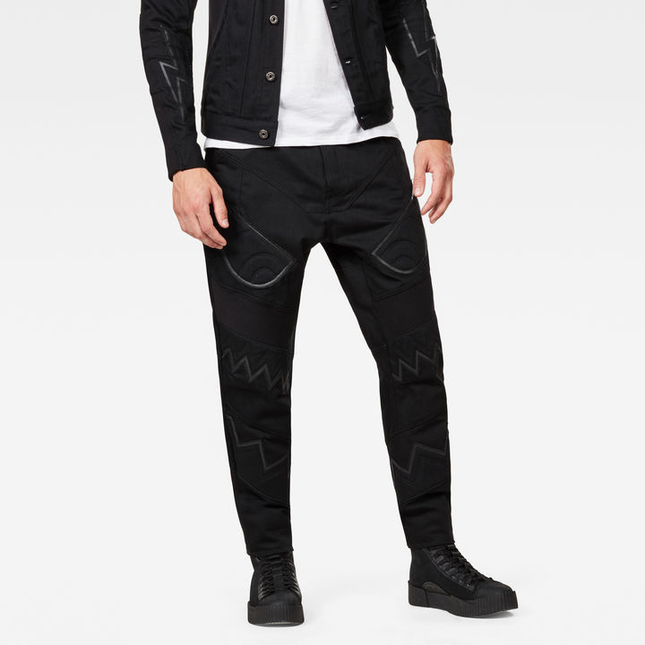 Motac X Deconstructed Relaxed Straight Moto Jeans G STAR US