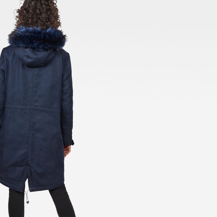 Rovic Boyfriend Padded Parka Dark blue G STAR US