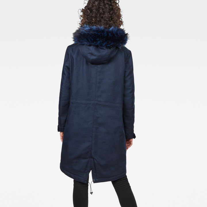 Rovic Boyfriend Padded Parka Dark blue G STAR US