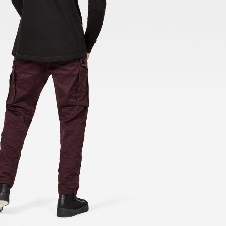 Rovic Zip 3D Straight Tapered Pants