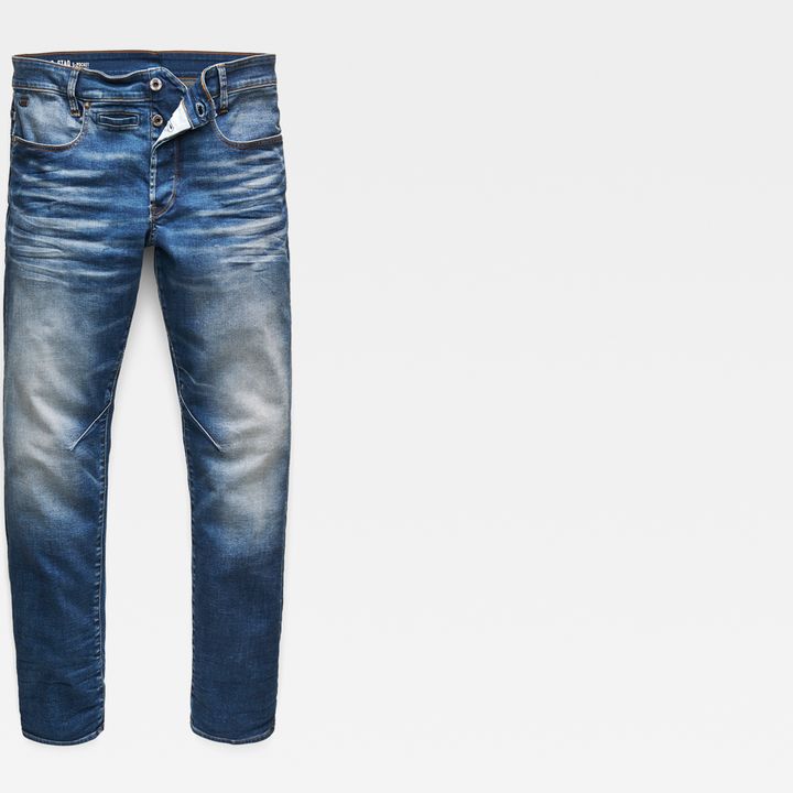 D-Staq 5-Pocket Straight Jeans | Dark blue | G-STAR® TH