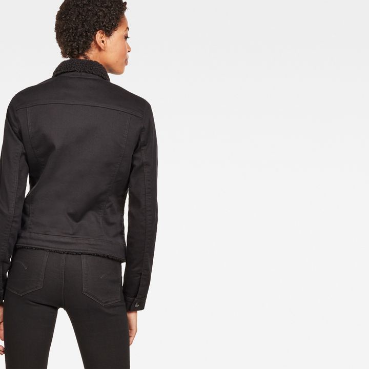 G star 3301 slim sherpa jacket cheap
