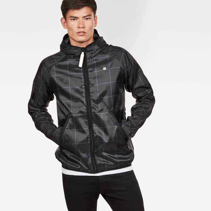G star strett hooded gym bag jacket 2025