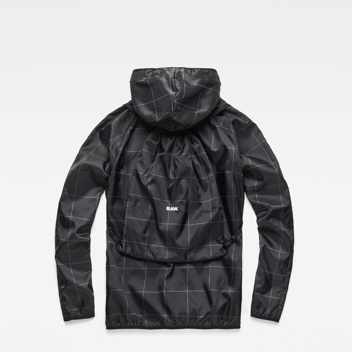 Strett Hooded Overshirt Gymbag Black G STAR AU