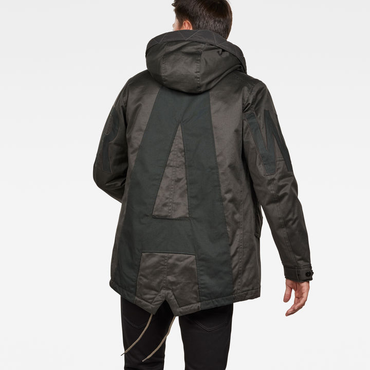 Batt Hooded Short Parka | グレー | G-STAR® JP