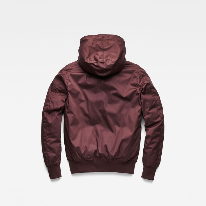 Whistler Strett Hooded Bomber Purple G STAR AU