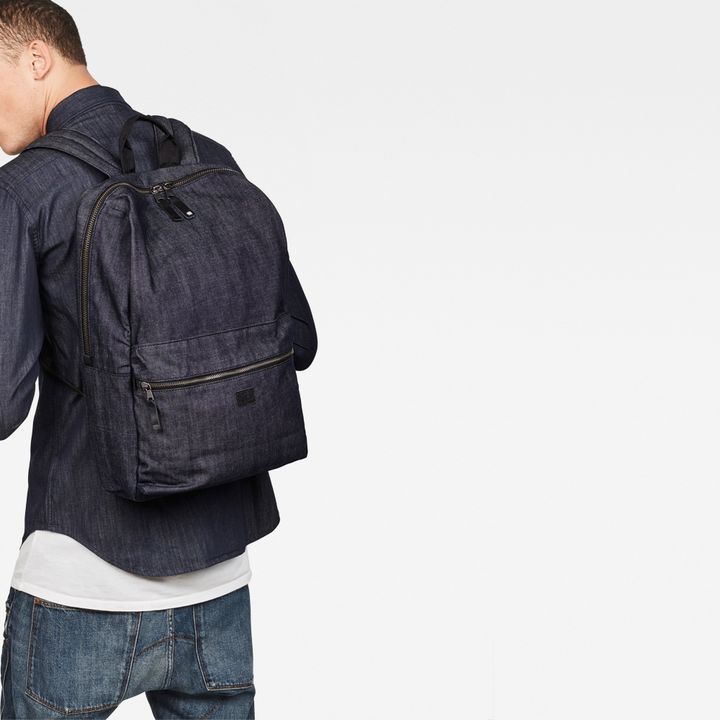 Estan Backpack Denim Dark blue G STAR US