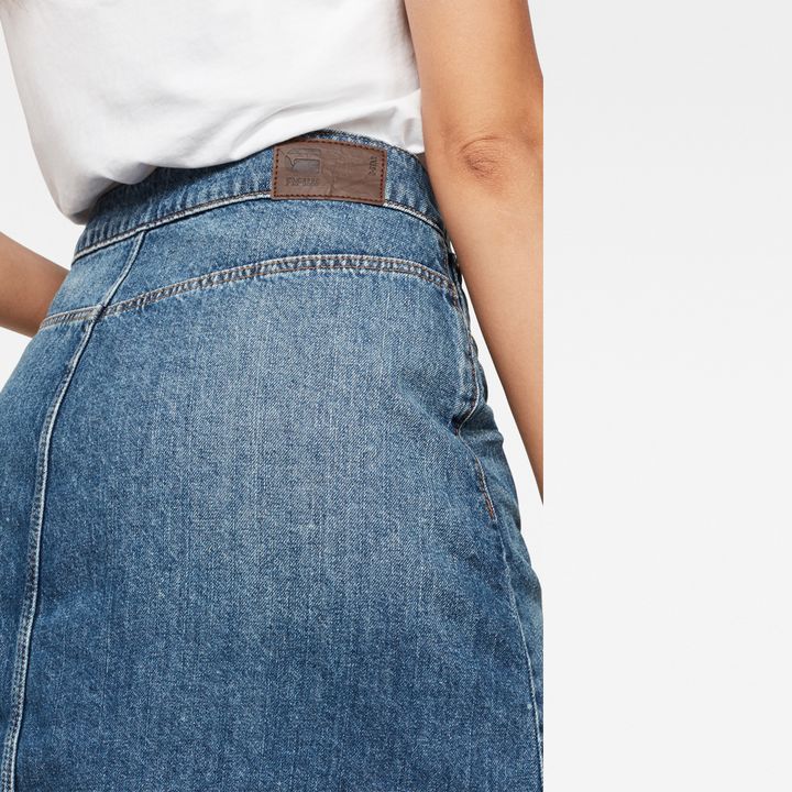 G-star arc denim wrap skirt shop