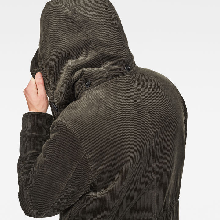 Vodan padded hooded teddy parka cheap