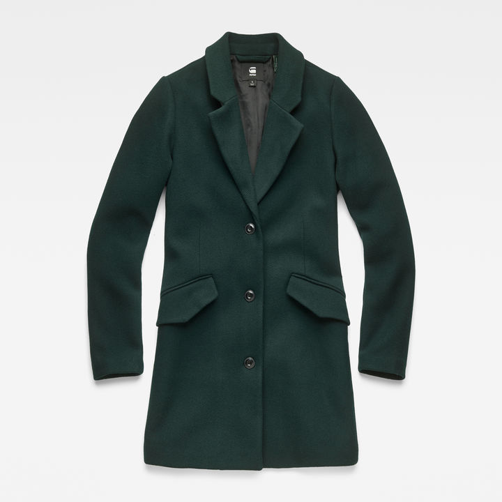 G star minor wool slim coat online