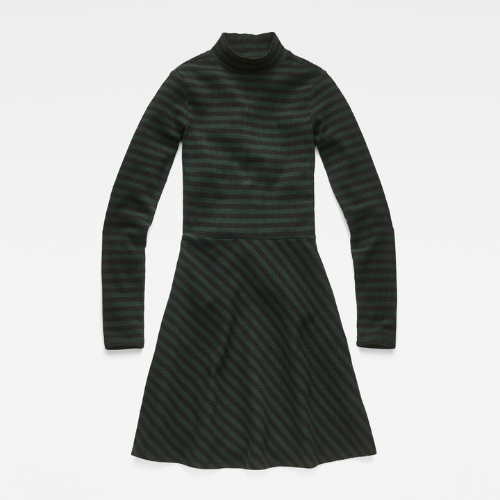 Xinva slim flare funnel dress store